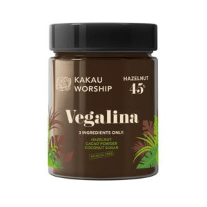 Kakau Worship Βιολογική Πραλίνα Vegalina Με 45% Φουντούκι 350gr Χ/ΓΛ