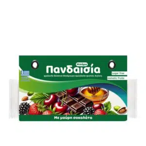 Μπάρα Πανδαισία με Μαύρη Σοκολάτα με Οσμωτικά Φρούτα