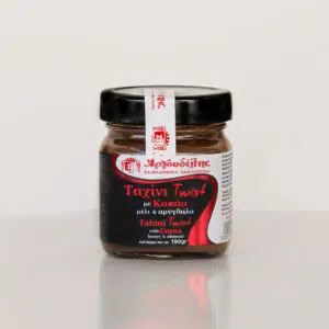 Ταχίνι twist με κακάο, αμύγδαλο και μέλι 190g βάζο